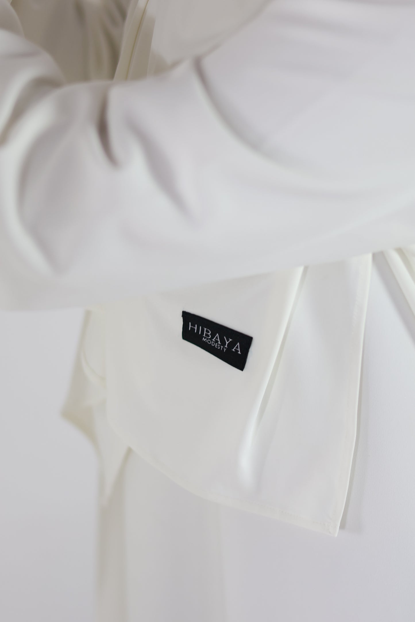 Opal White Dress with Jersey Scarf [PRE-ORDER]